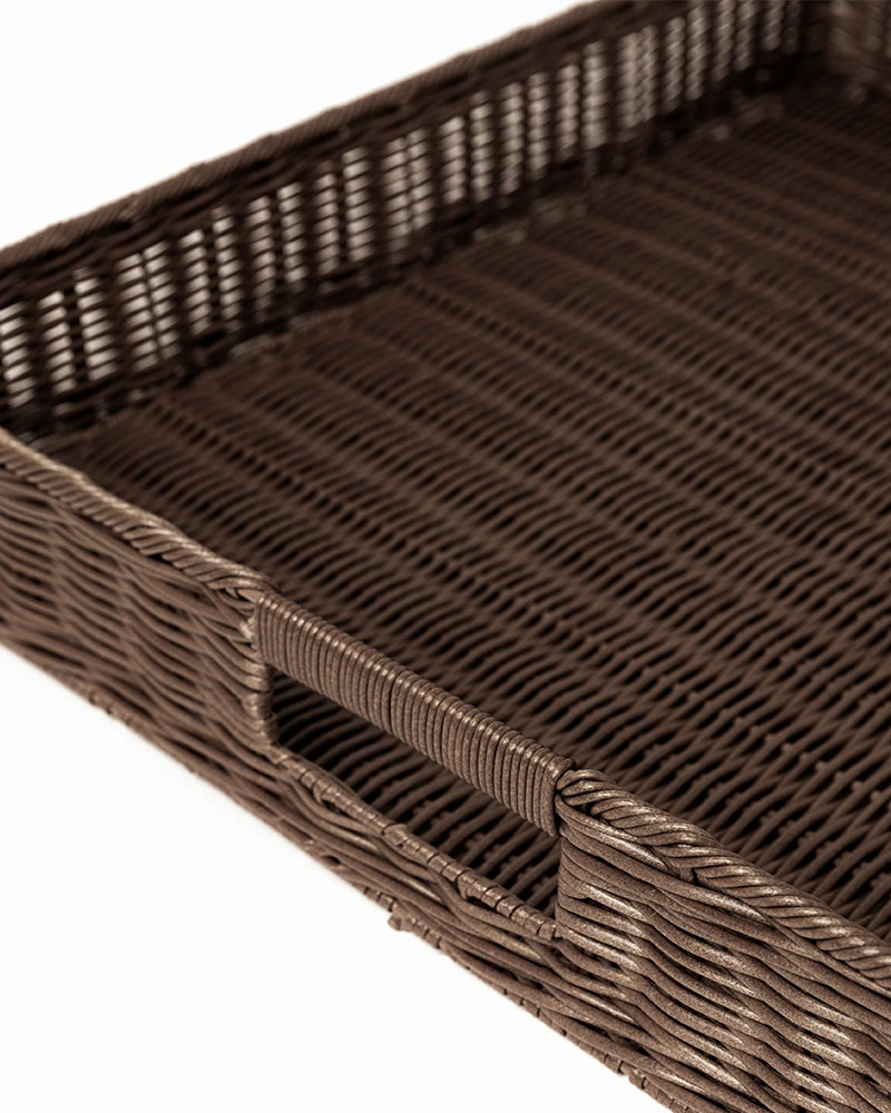 Bandeja Cuadrada Chocolate