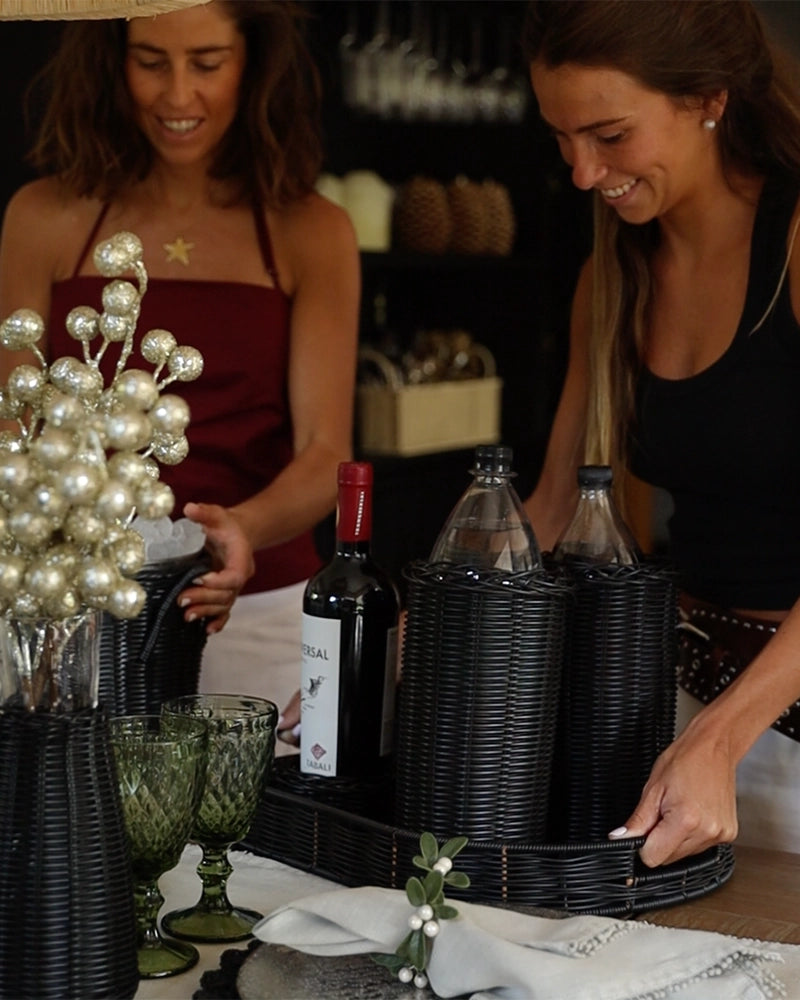 Bandeja Ovalada Black