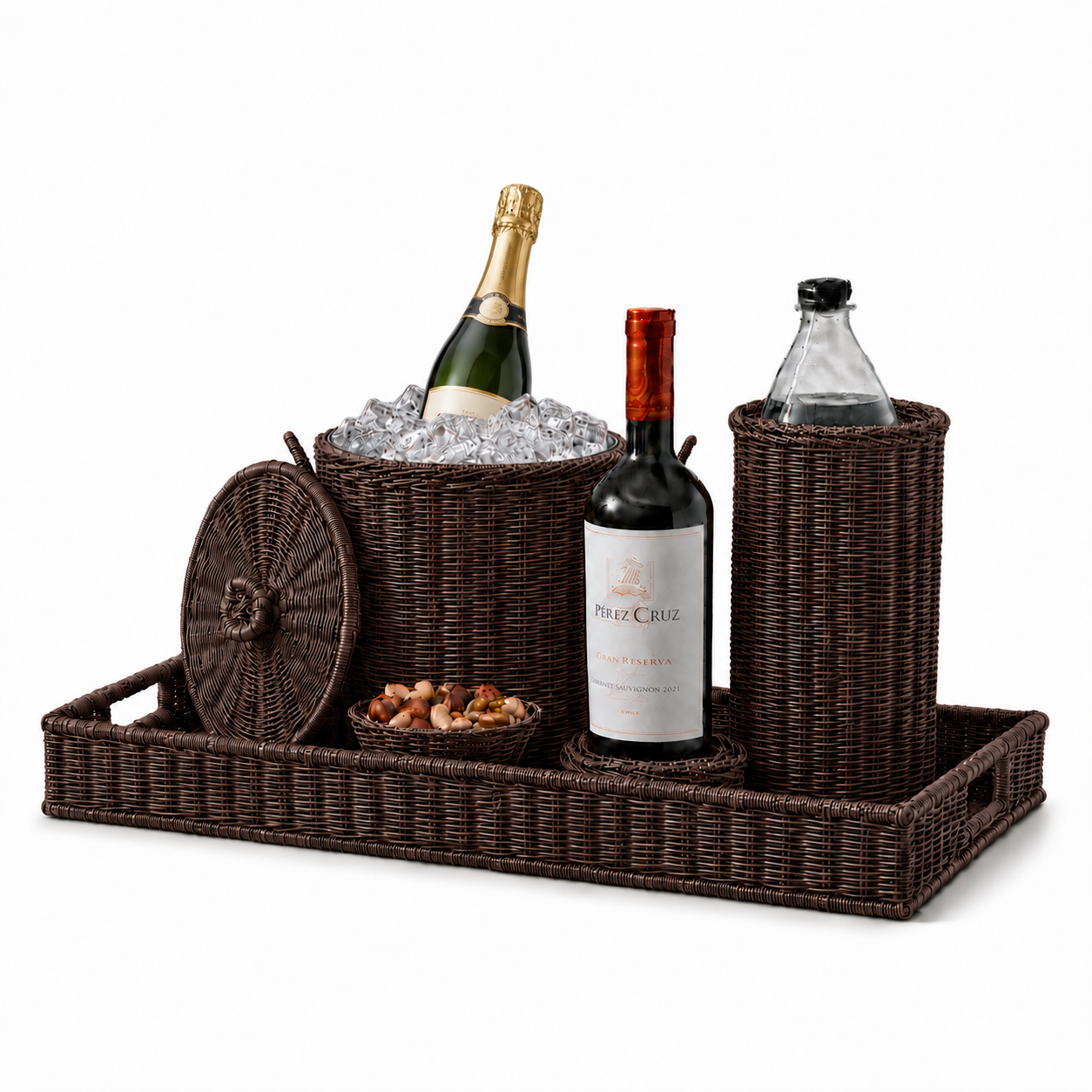 Set Aperitivo Chocolate + Cubre vino DE REGALO + Panera Petit DE REGALO + ENVIO GRATIS