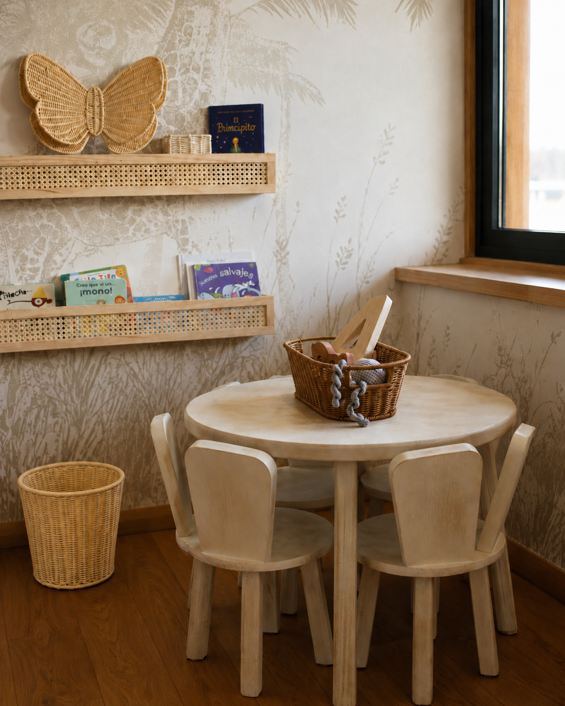 Set Pieza Baby and Kids Milk + 1 porta difusor de REGALO + 1 cesta petit 1 + 1 contenedor de vidrio
