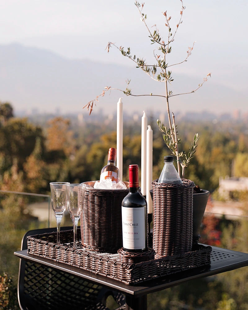 Cubre botella bebida Chocolate