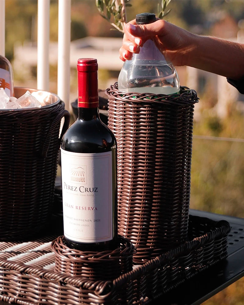 Cubre botella bebida Chocolate