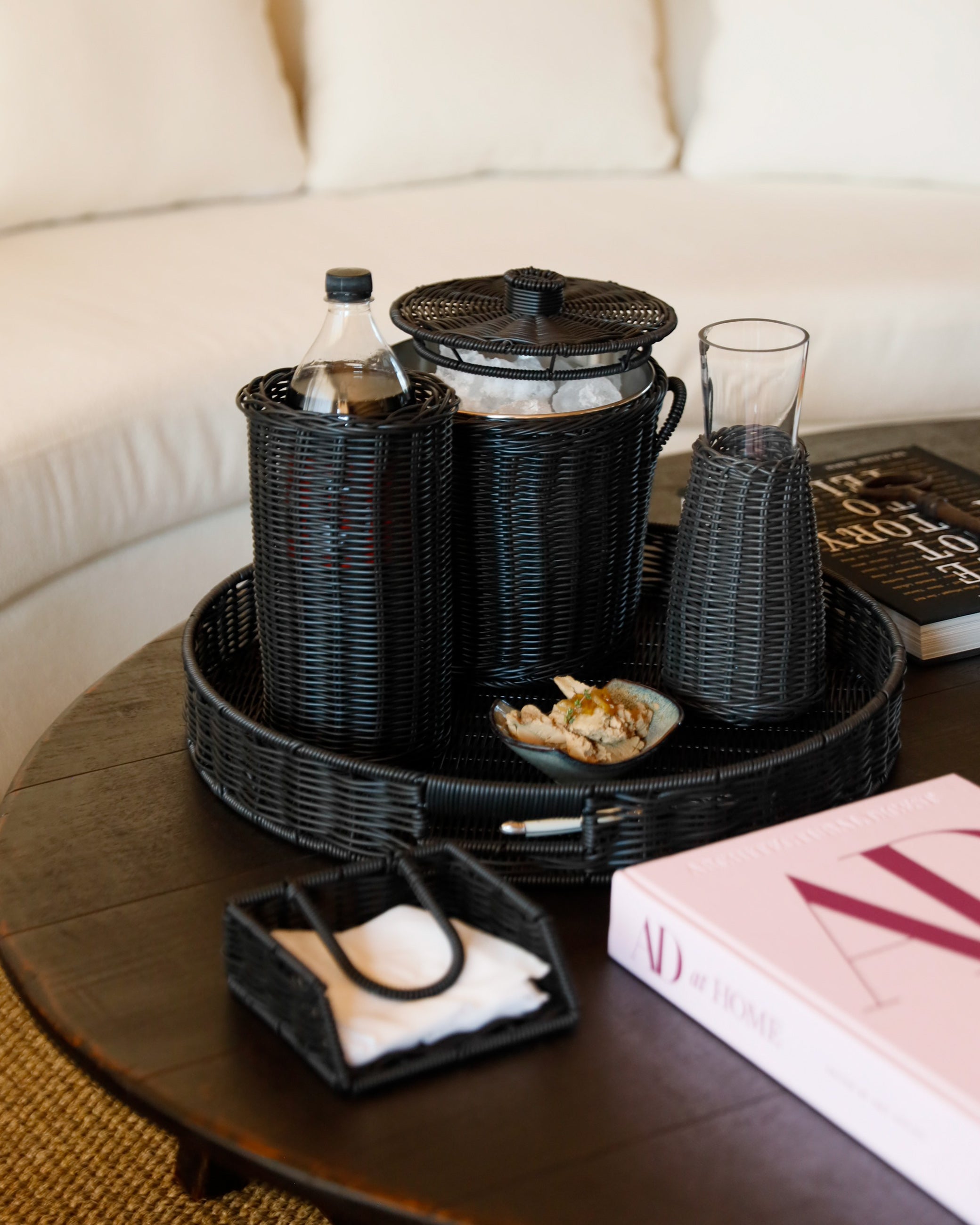 Set Aperitivo Black + Cubre vino DE REGALO + Panera Petit DE REGALO + ENVIO GRATIS