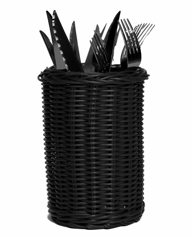 Porta Cubiertos / Servilletas / Utensilios Black