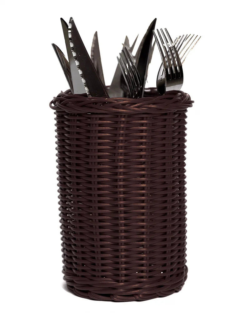 Porta Cubiertos / Servilletas / Utensilios Chocolate