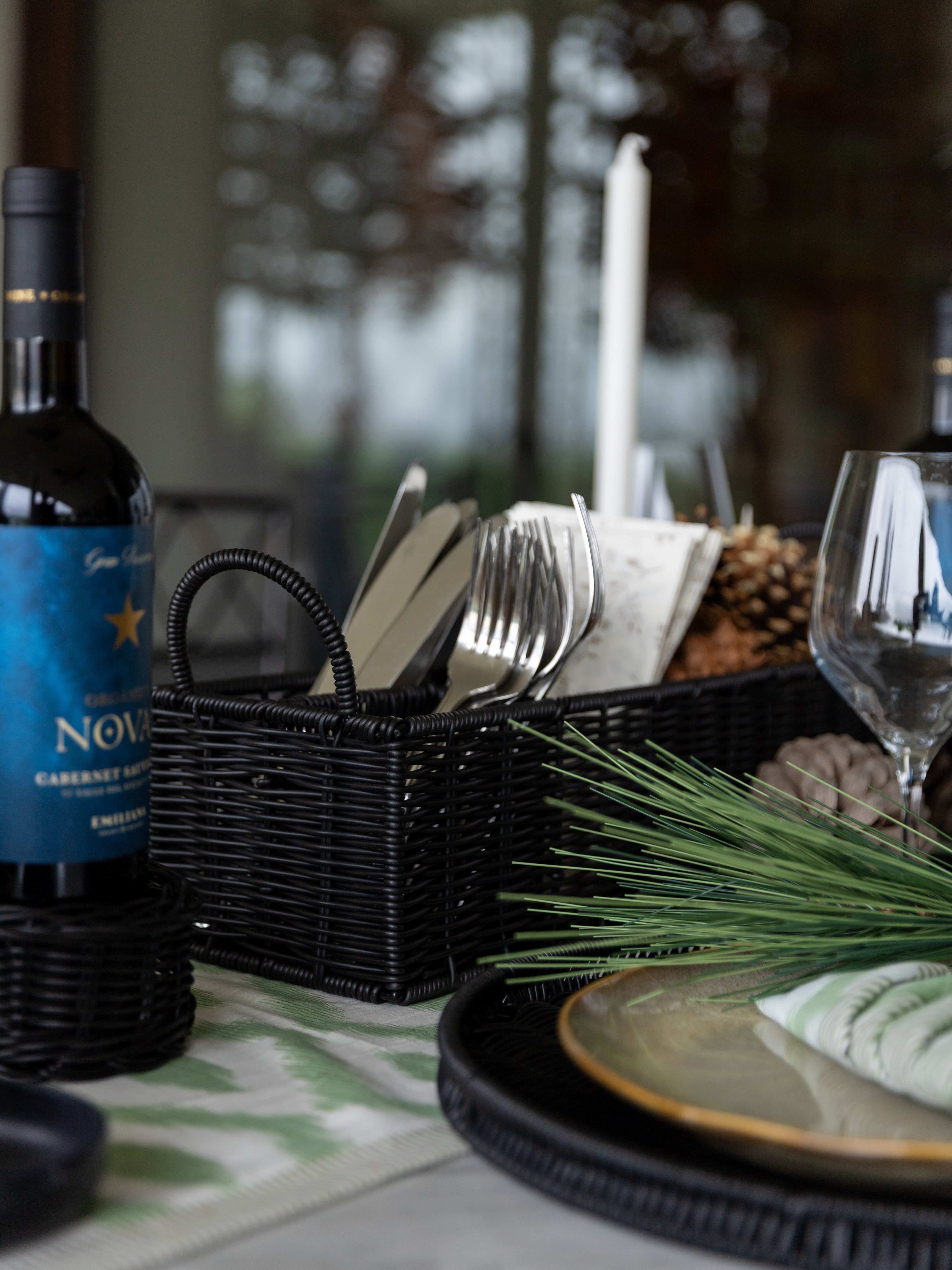 Bandeja con Separaciones Black