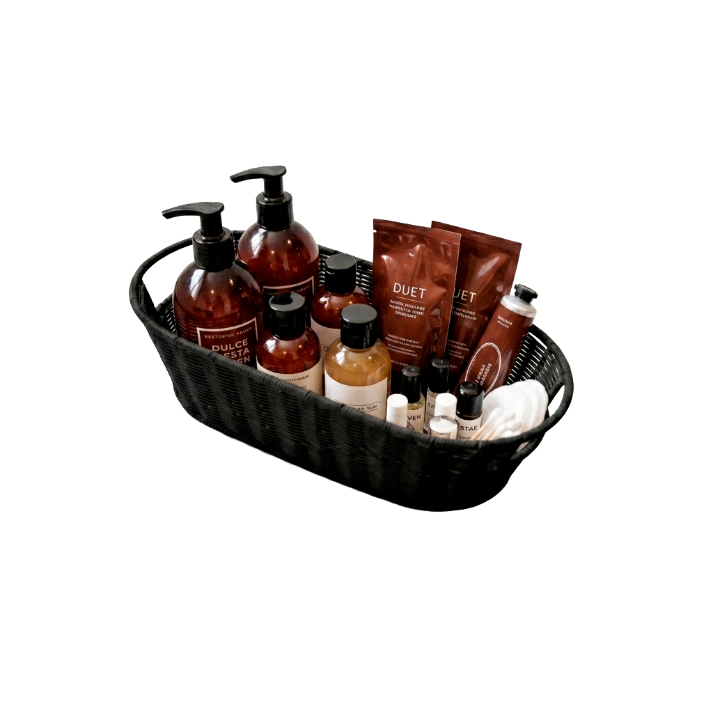 Cesta Ovalada Black