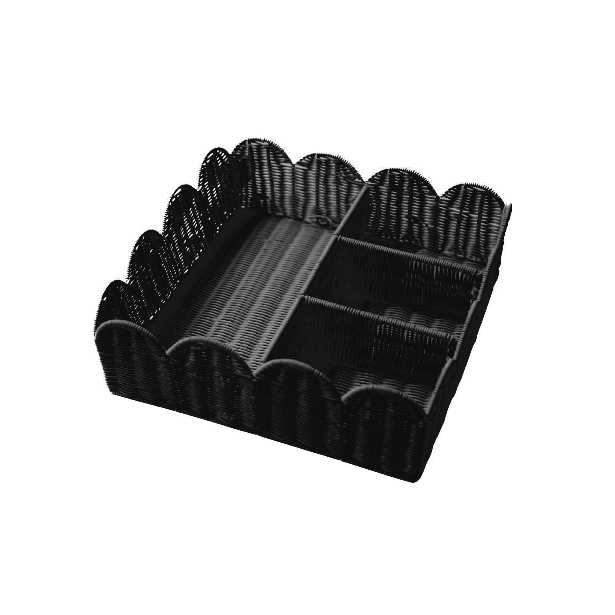 Bandeja Ondulada Black