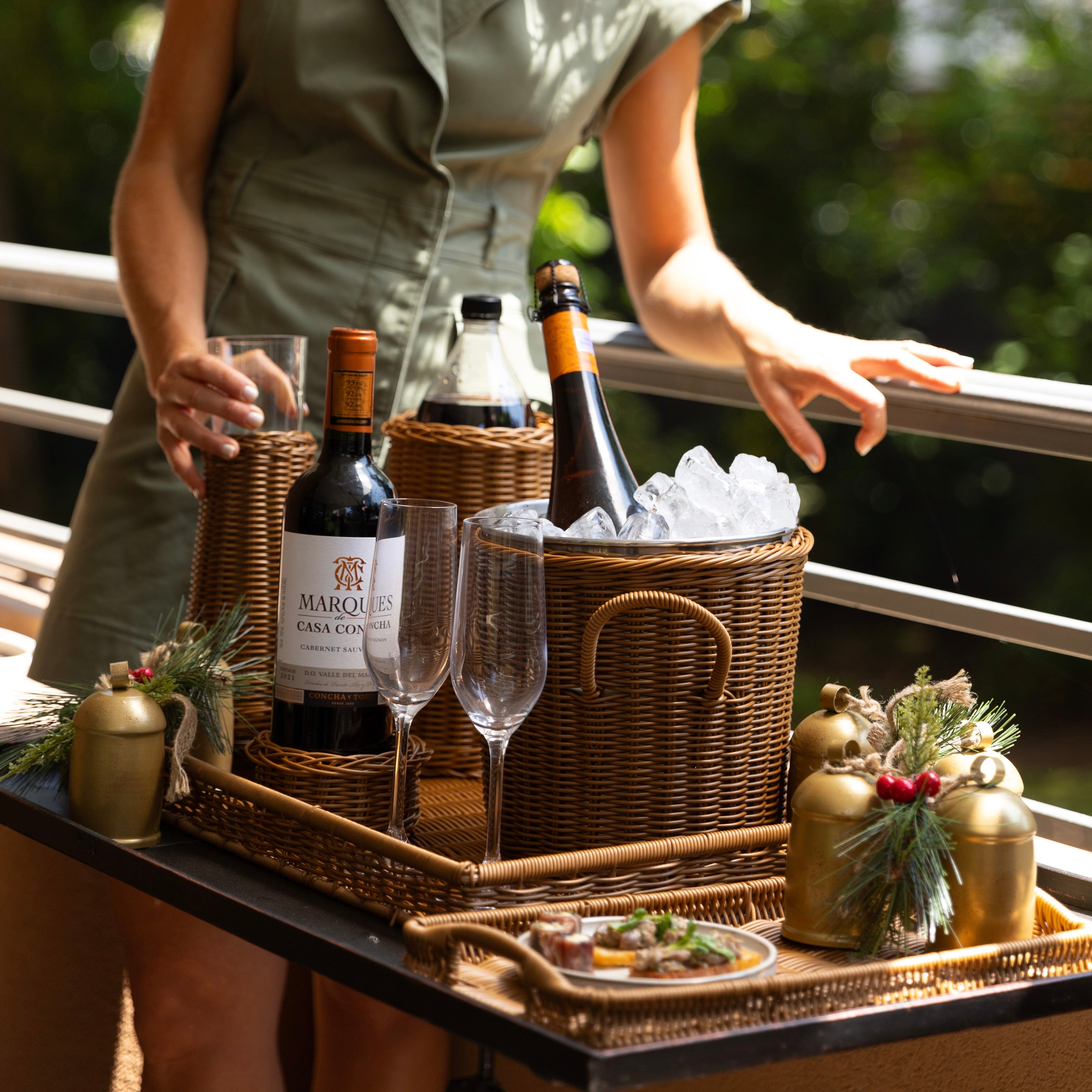 Set Aperitivo + Cubre vino DE REGALO + Panera Petit DE REGALO + ENVIO GRATIS