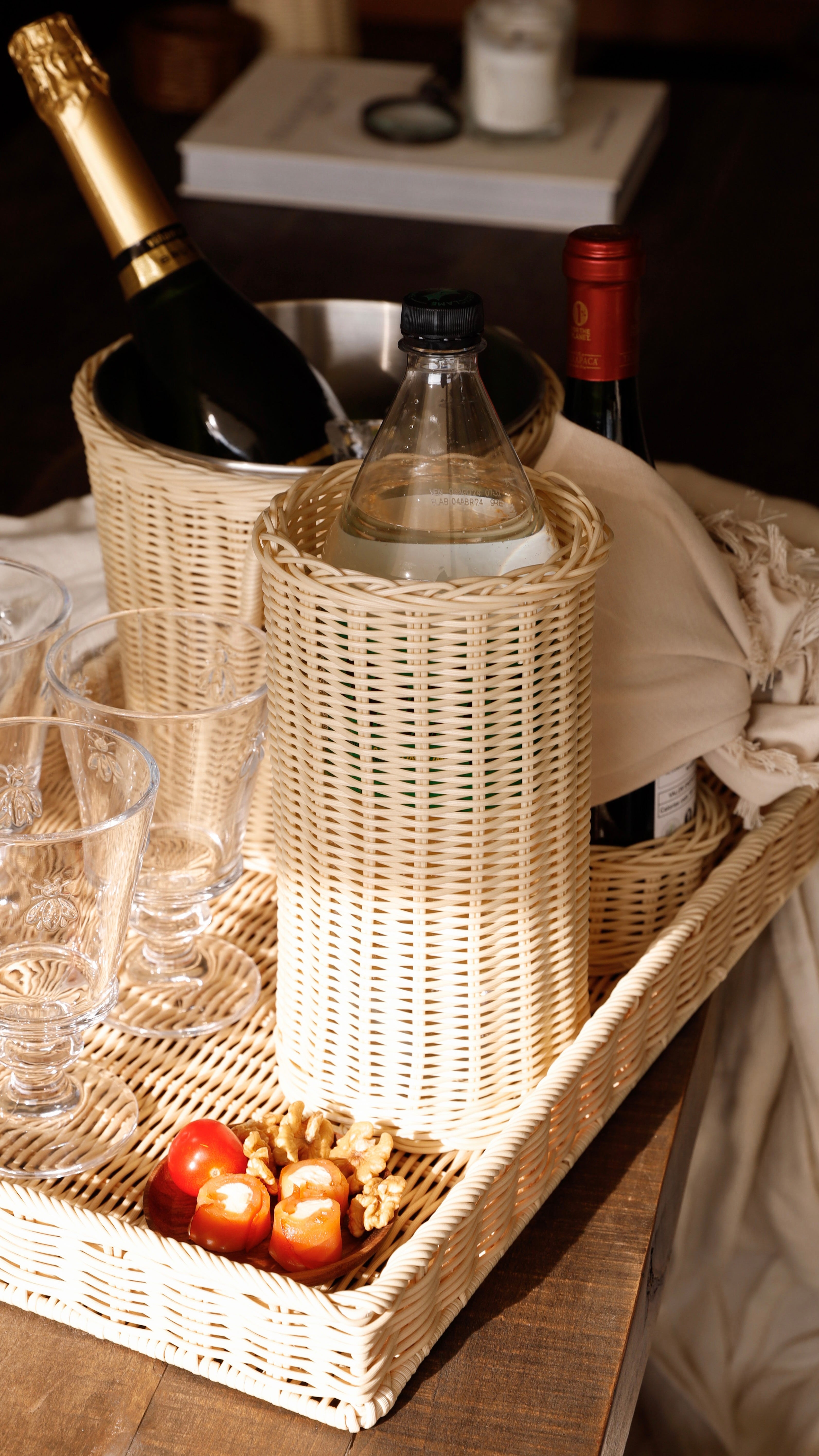 Set Aperitivo + Cubre vino DE REGALO + Panera Petit DE REGALO + ENVIO GRATIS