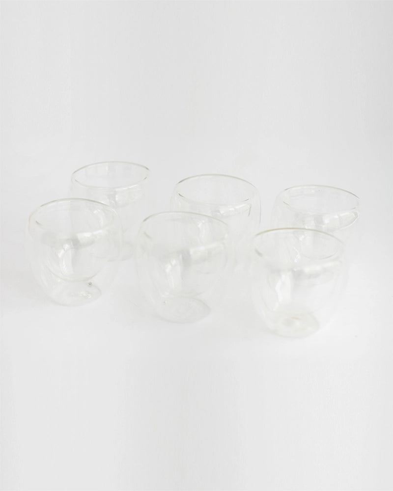 Set de 6 vasos talla XS