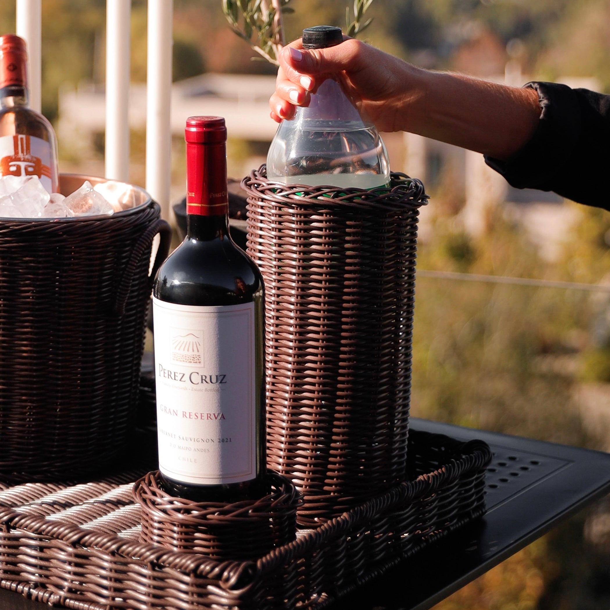 Set Aperitivo Chocolate + Cubre vino DE REGALO + Panera Petit DE REGALO + ENVIO GRATIS