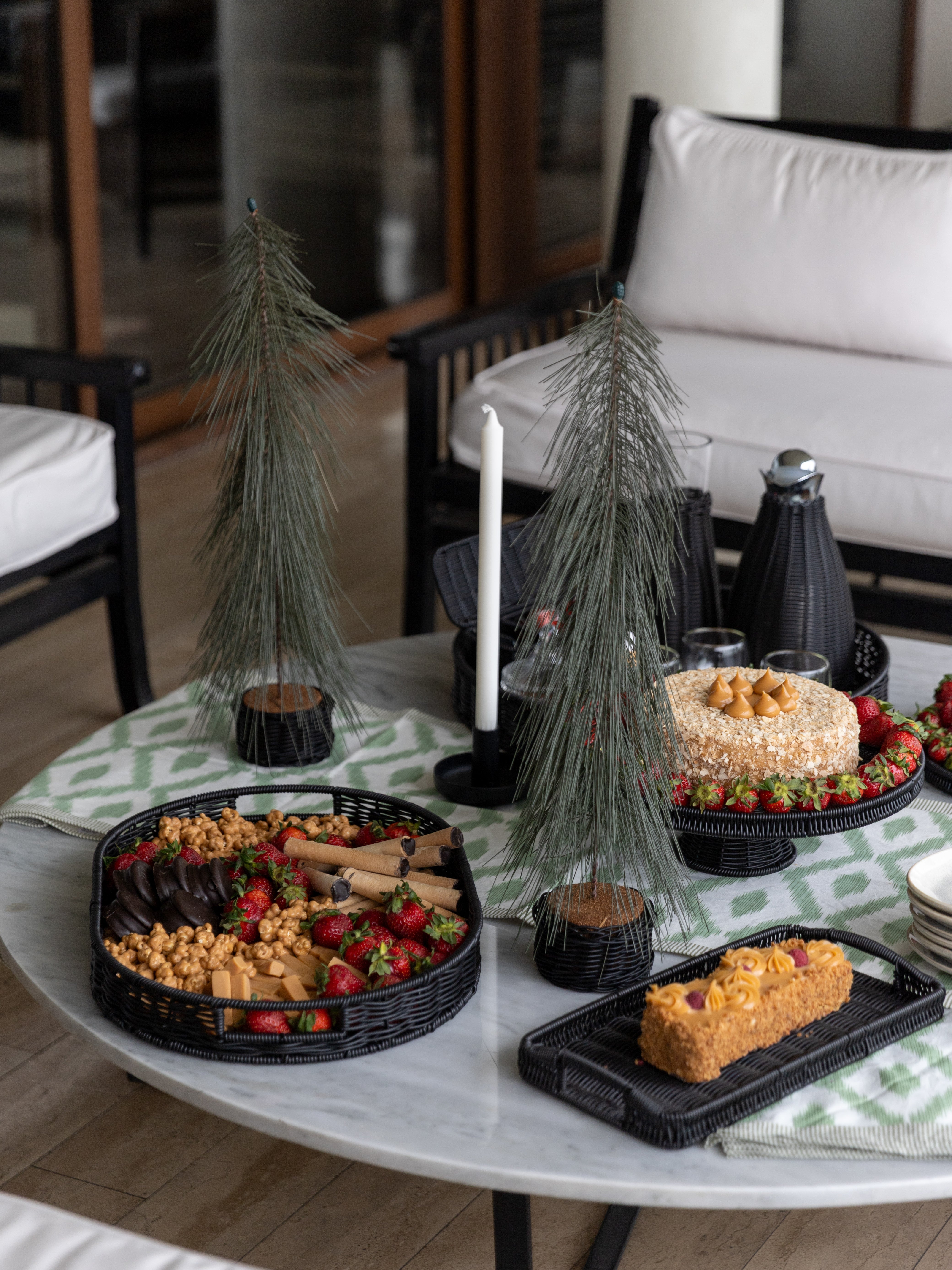 Bandeja Ovalada Black